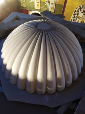 Κατασκευή τοποθέτηση τρούλου στον Ιερό Καθεδρικό Ναό Αγίου Νικολάου Καλαμαριας