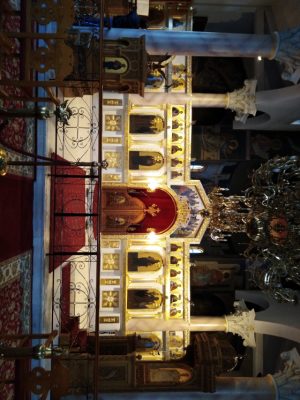 Συντήρηση και επιχρύσωμα τέμπλου στον Ιερό Ναό Αγίων Παμμεγίστων Ταξιαρχών Καλαμαριάς