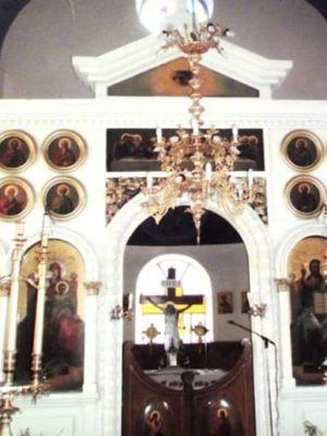 Συντηρηση διακόσμηση επιχρυσώματα και απομίμηση μαρμάρου στον Ιερό Ναό Αγίων Αναργύρων στή Σουρωτή